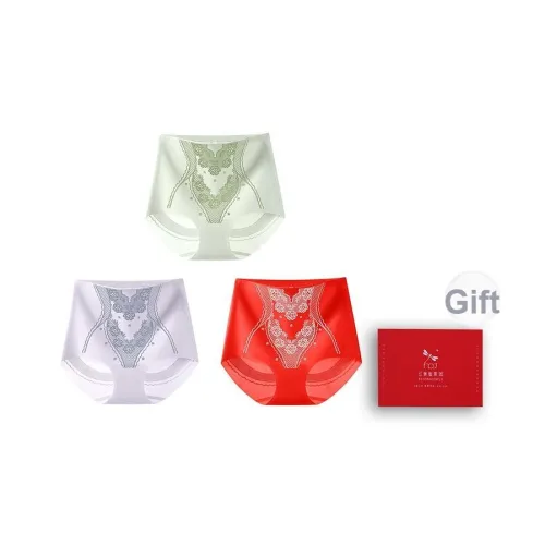 RED DRAGONFLY Женское нижнее белье 3 штуки набор в подарочной коробке