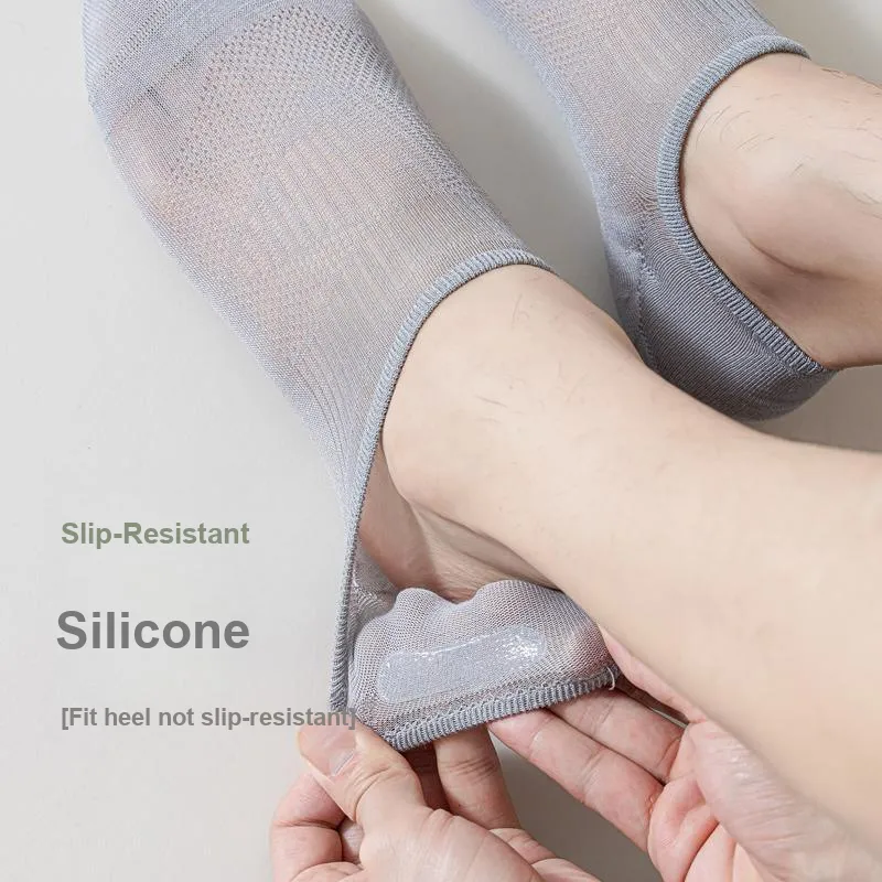 JIAZINI No Show Socks Men's 4 Pack-4