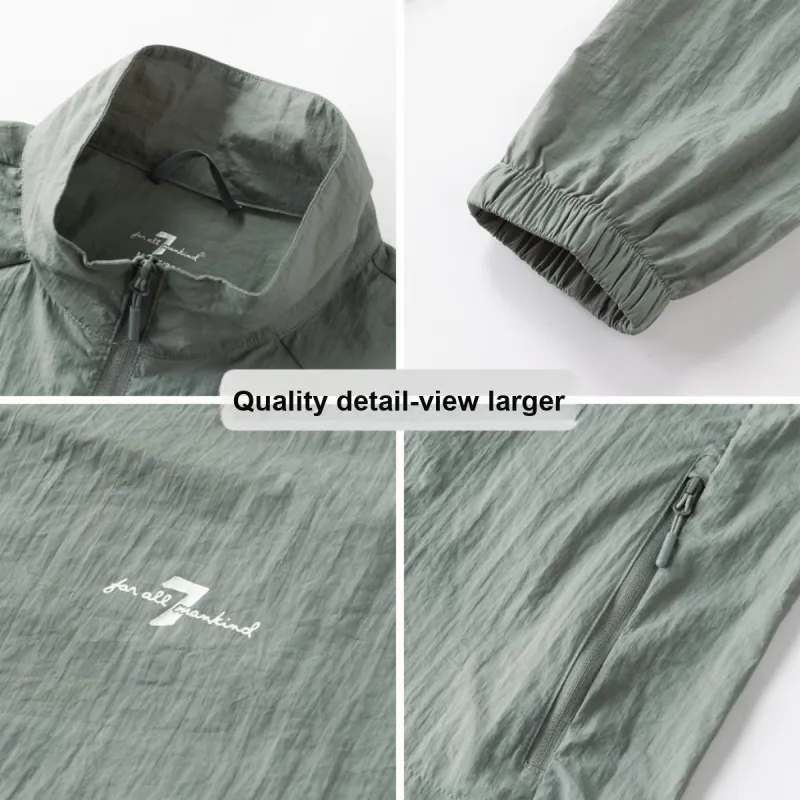 7 FOR ALL MANKIND Breathable Cooling Sun Protection Sun Protection Clothing Men's-11