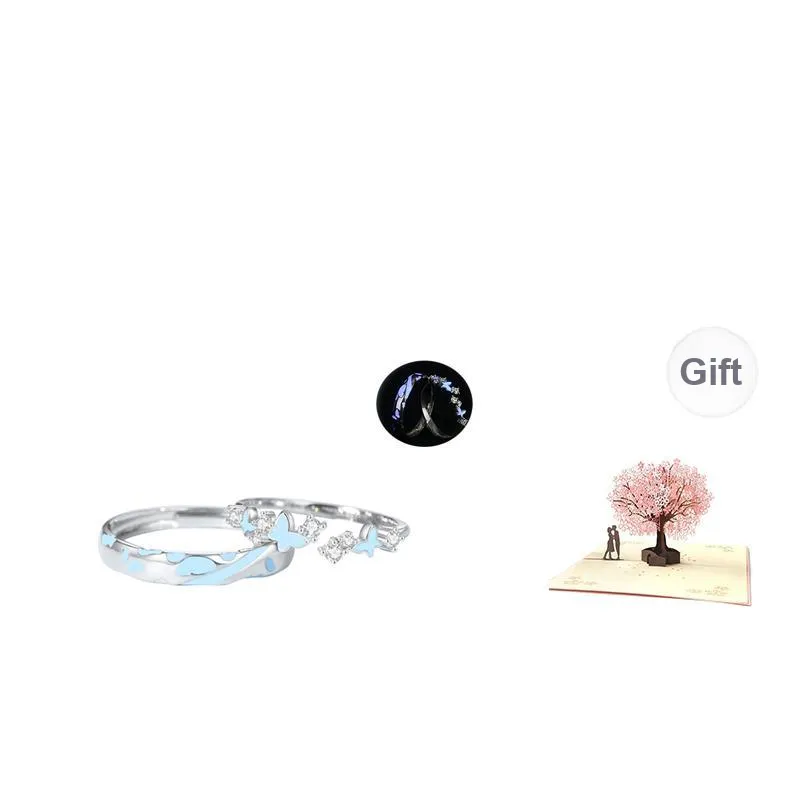 Suddenly Lucky S925 Silver Rings Unisex-6