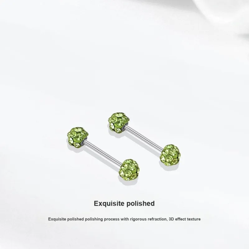 Tkb Titanium Steel Stud Earrings Unisex-14