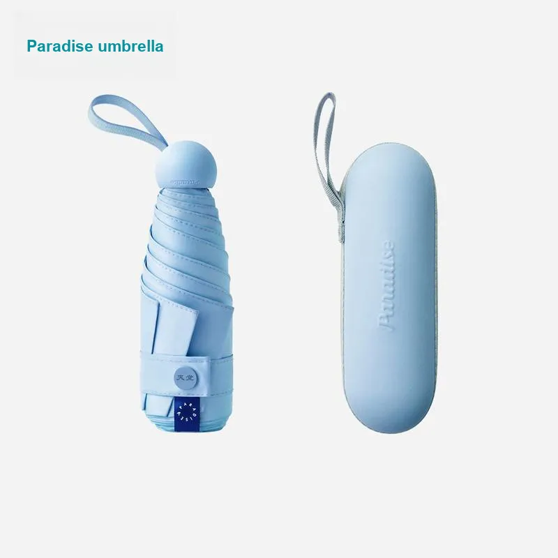 Heavenly Umbrella Ultraviolet Sun And Rain Dual Use Folding Portable Sun Umbrella Unisex-2