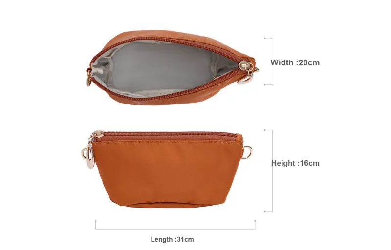 GUYI Mixed Bag Strap Women's Brown-18