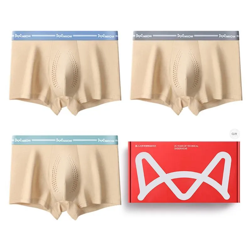 MIIOW Underpants Men's Box 3 Pack-0