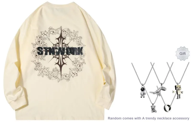 STNW Long Sleeved T Shirt Unisex-27