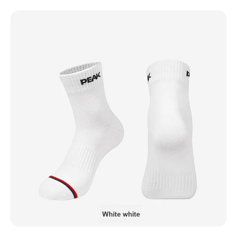 PEAK Mid Calf Socks Unisex 6 Pack-1