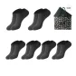 Short 6 Pack Box Included (6 Pairs Black)