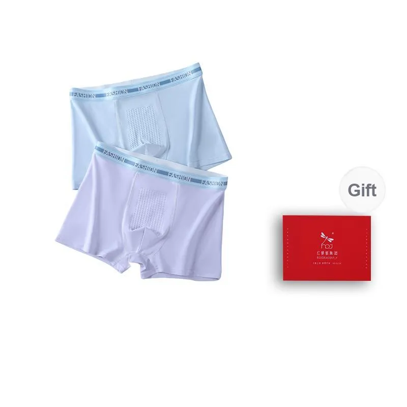 RED DRAGONFLY Cotton Panties Men's Combination Gift Box Set-13