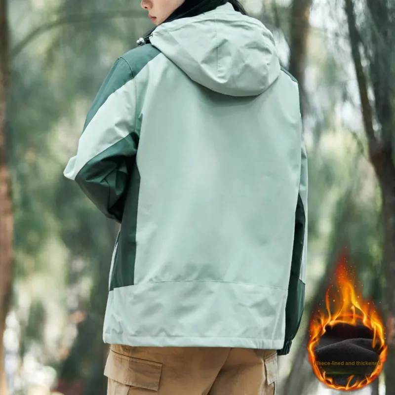 DOUBLEFISH Windproof Windbreaker Jacket Unisex-23