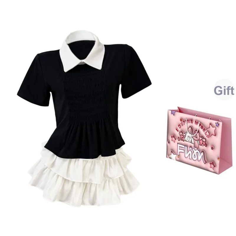 FLIM Two Piece Skirt Sets Women's-0