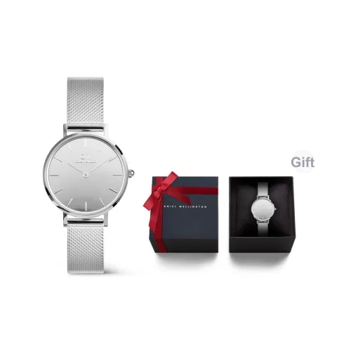 Daniel Wellington PETITE Collection Женские часы Кварцевый механизм Серебристый циферблат