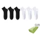 6 Pack[Black 3+White 3]