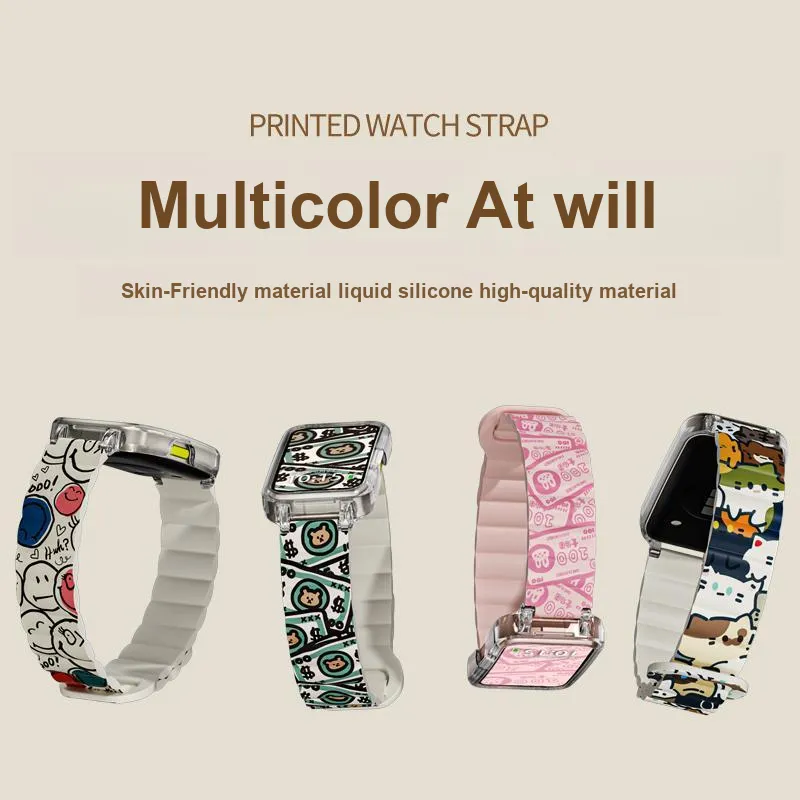 CHUANGYIDA Huawei Honor Compatibility Watch Band 130 235mm Silicone Material-3