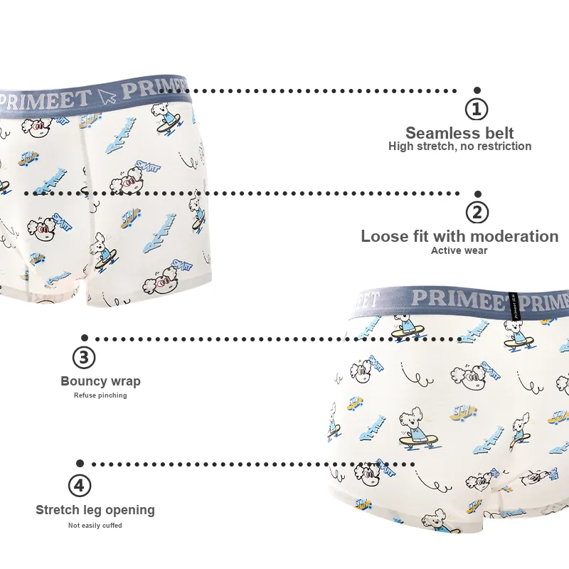 Primeet Underpants Skateboard Puppy Collection Men's 3 Pack-3