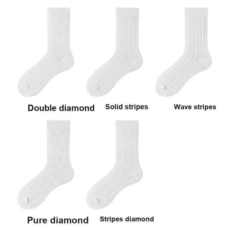 H YXIANG Mid Calf Socks Women's Combo Set-21