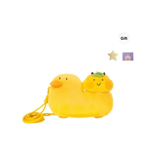 OU DI PIG Милый Креативный Утка Автомобиль Мед Куклы Плюшевый Брелок 23 см Рекомендуемая Высота