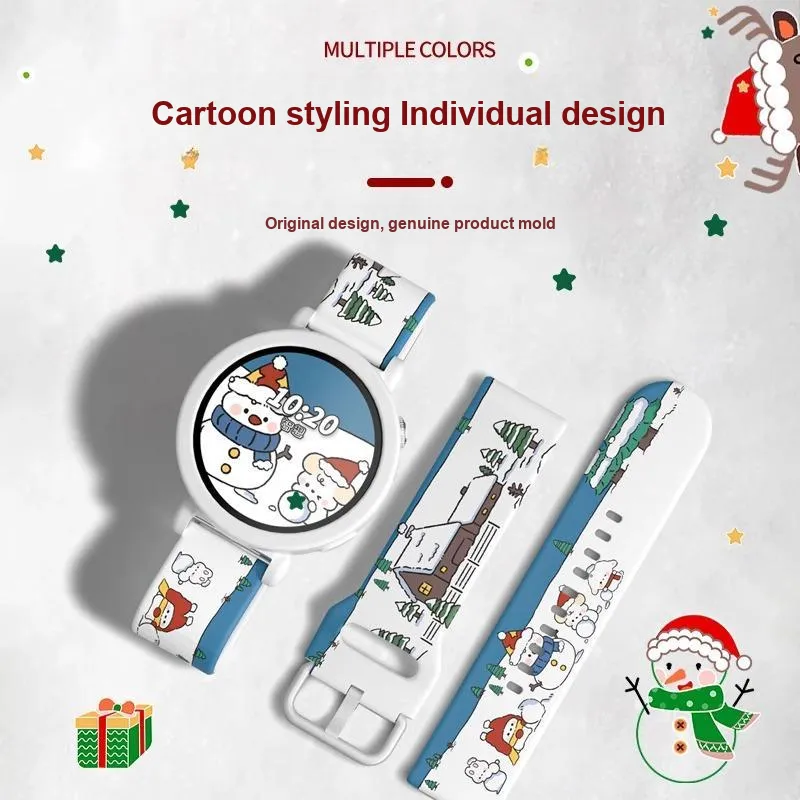 CHUANGYIDA Huawei Compatibility Watch Band 41 46mm Silicone Material-2