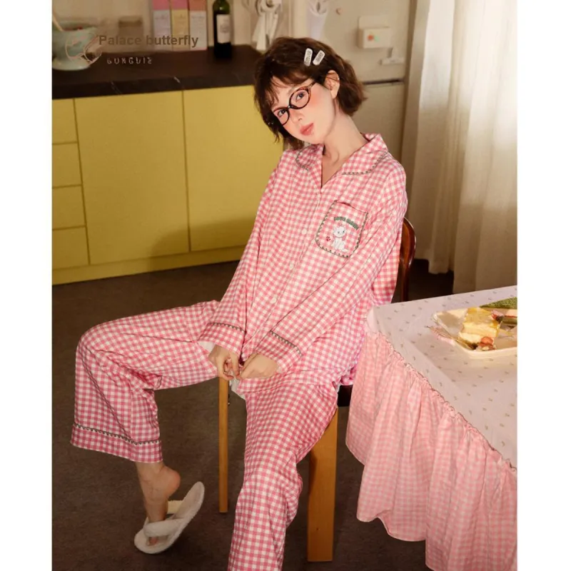 Gongdie x Disney Pajama Set Women's Gift Box Set Pink-3