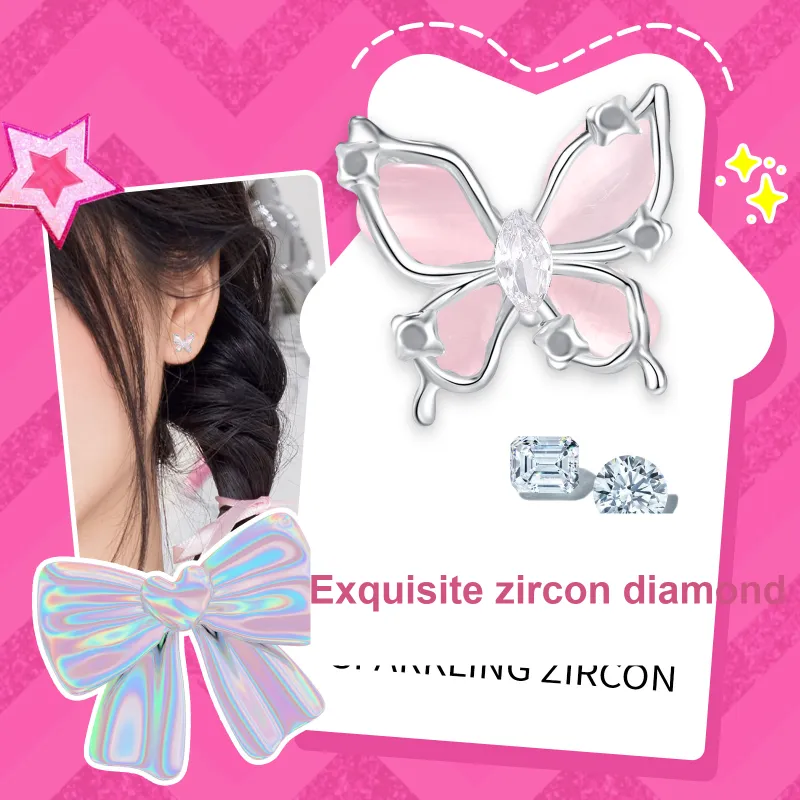 Barbie Alloy Stud Earrings Women's-1