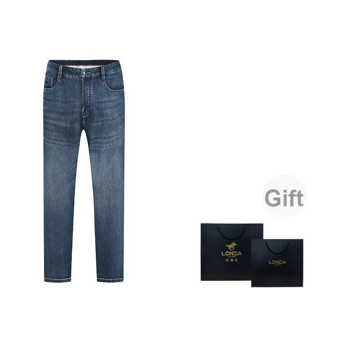 LONDA 1958 Jeans Men Dark Blue 32 With Shopping Bag Included