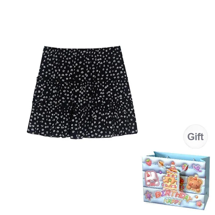 QUIET ANGEL Casual Short Skirts Women's-1