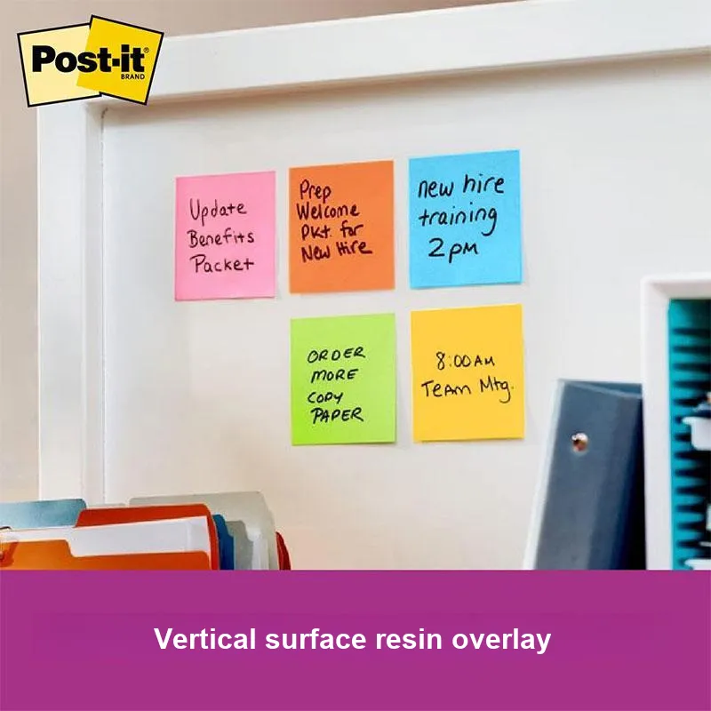 3M High Strength Adhesive 75 X 100 Mm, 90 Pc X 5 Books Notebook/Post it Notes-2