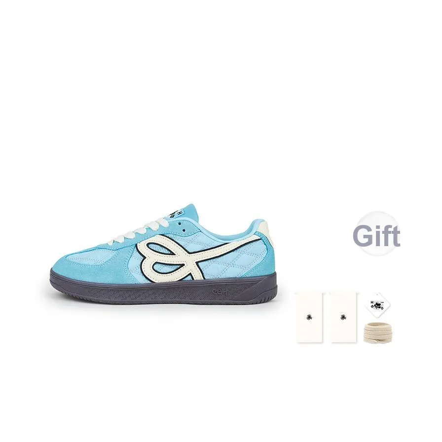 Happy Birds Day X WE FLOWER Skateboard Shoes Unisex Low Top Pink