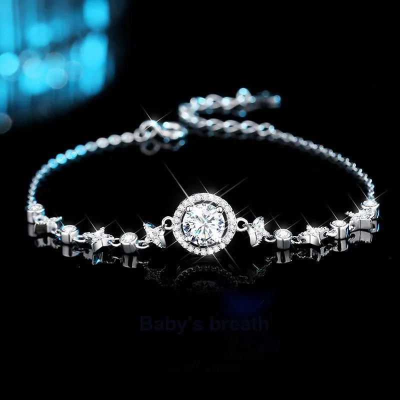Mini&yaya S925 Silver Bracelets Women's-1