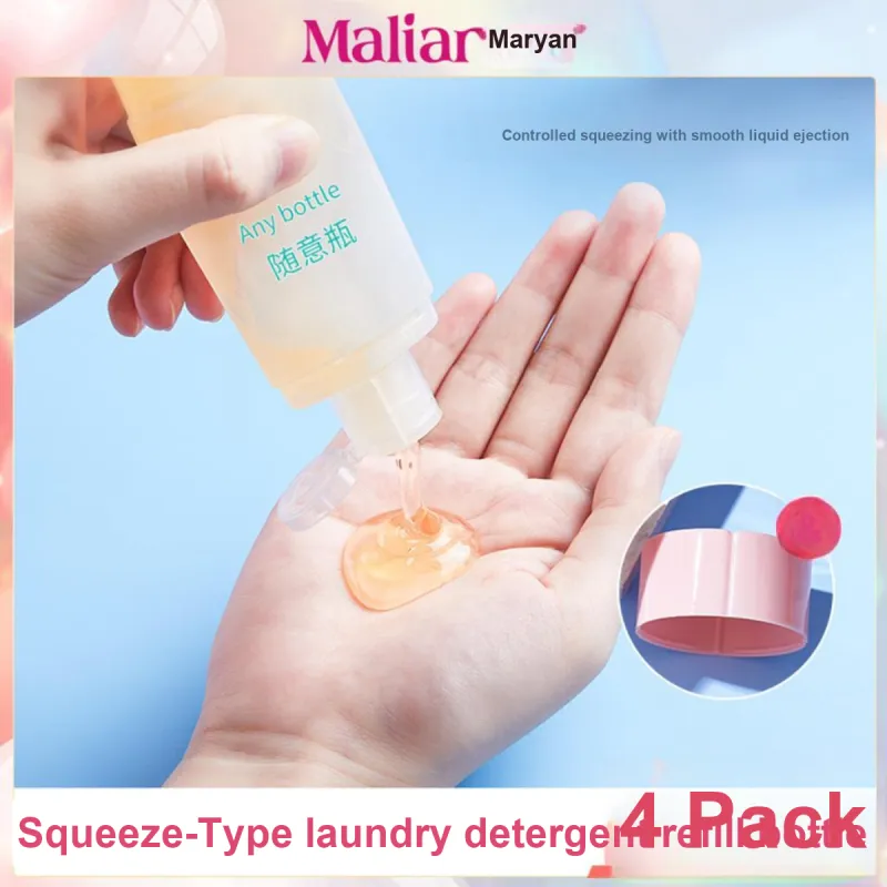 Malian Squeezing Type With Base Shampoo & Conditioner Refill Bottles-1