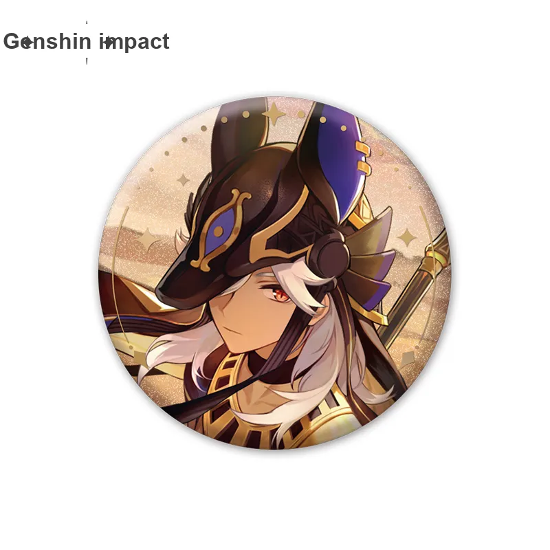 GenShin Scattered Soldier · Wanderer Anecdotes And Stories Collection Character Badges-2