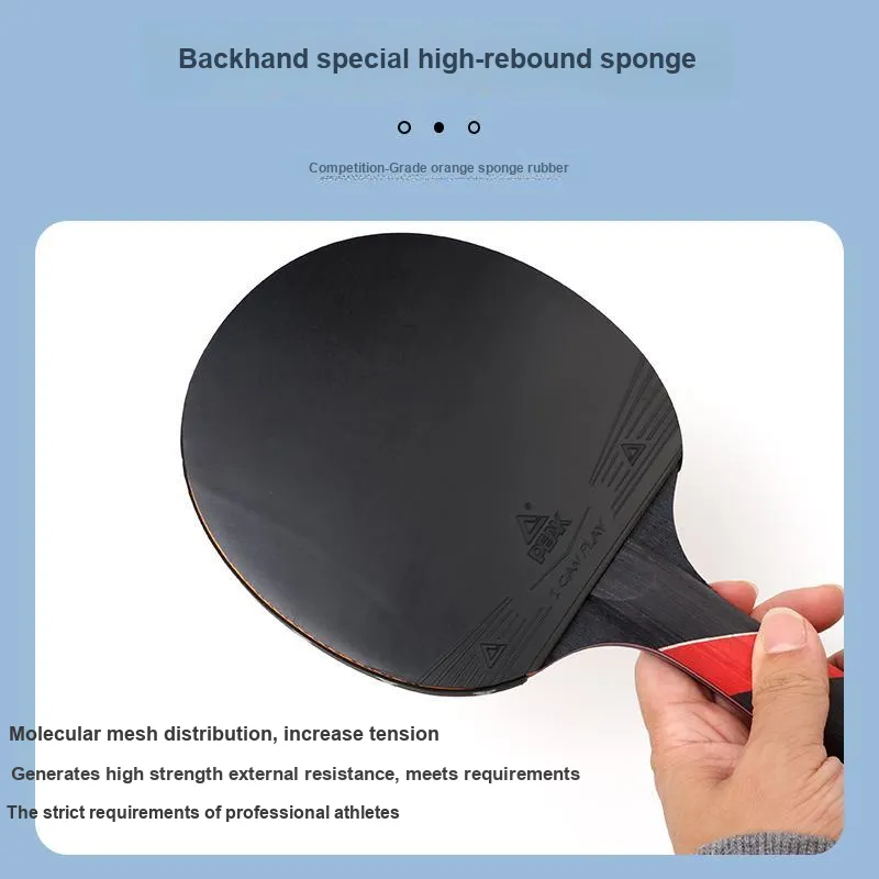 PEAK Ping Pong Paddles Unisex All Wood Double Beat-8