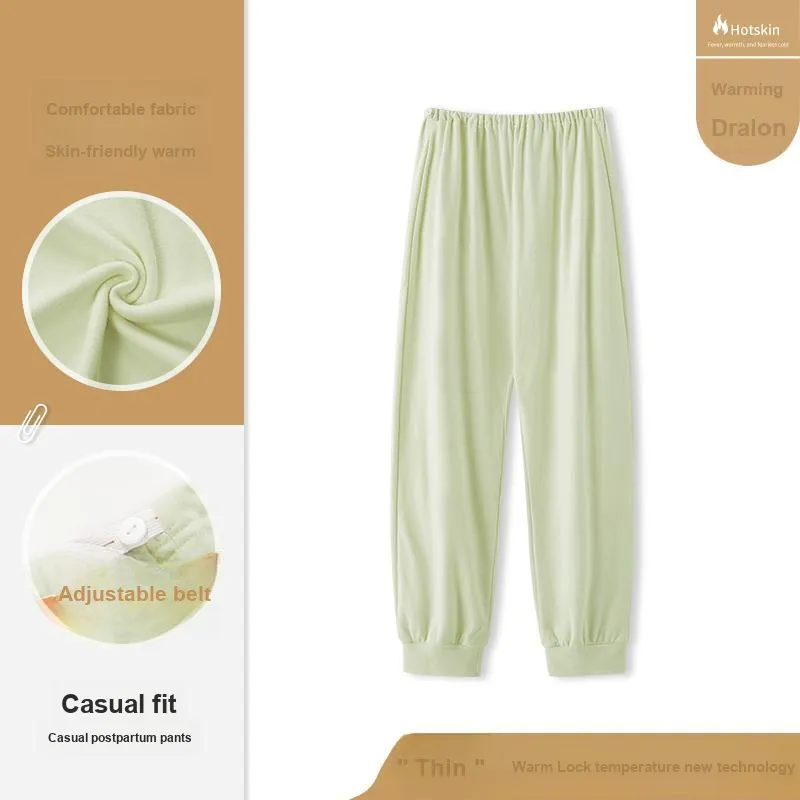 MADALLO Pajama Pants Women's Light Green-1