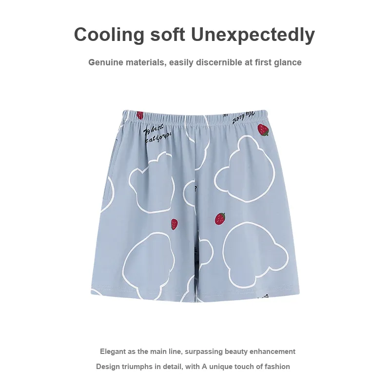 ROMANTIC·SPRING Pajama Pants Women's Image Color-1