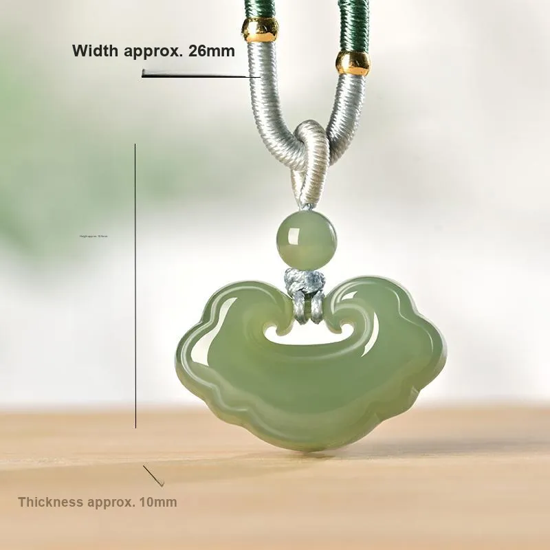 KUNYUYAO Hetian Jade Pendants White Jade Unisex-54