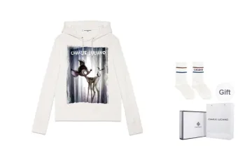 Charlie Luciano Sweatshirt Unisex White