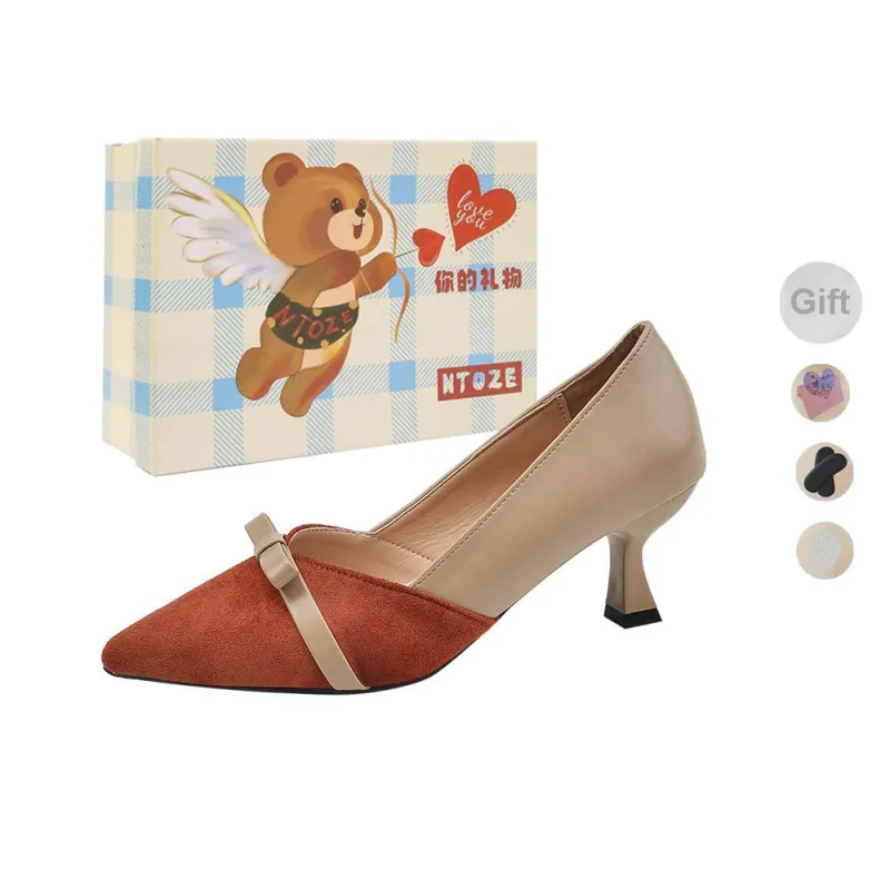 NTOZE Slim Heel High Heels Women's Gift Box Set-5