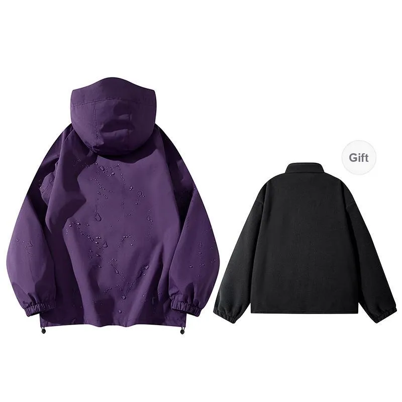 FORIDER Water Resistant Windproof And Rainproof Windbreaker Jacket Unisex-16
