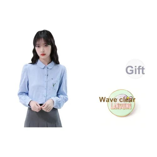 LANGQING Женские рубашки