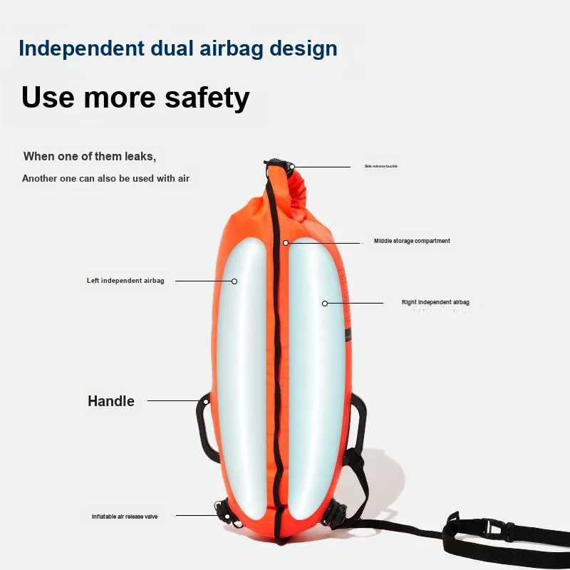 MOBI GARDEN Water Floating Airbag Nisse Spun PVC Outdoor Swim, Rafting, And Waterskiing Equipment-1