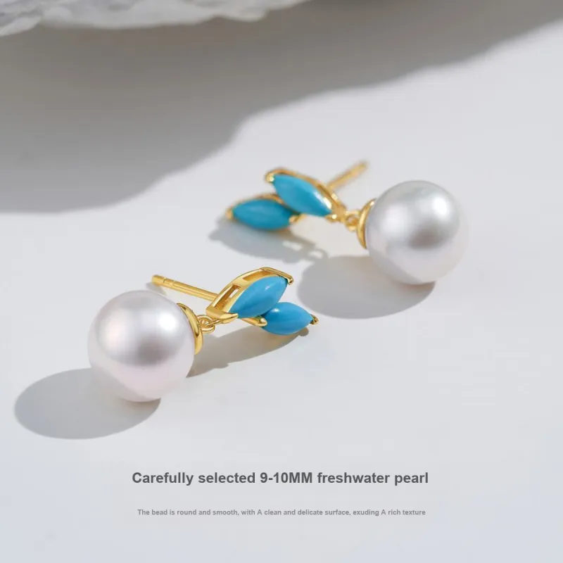 ME LUXE Pearl Earrings Women's-5