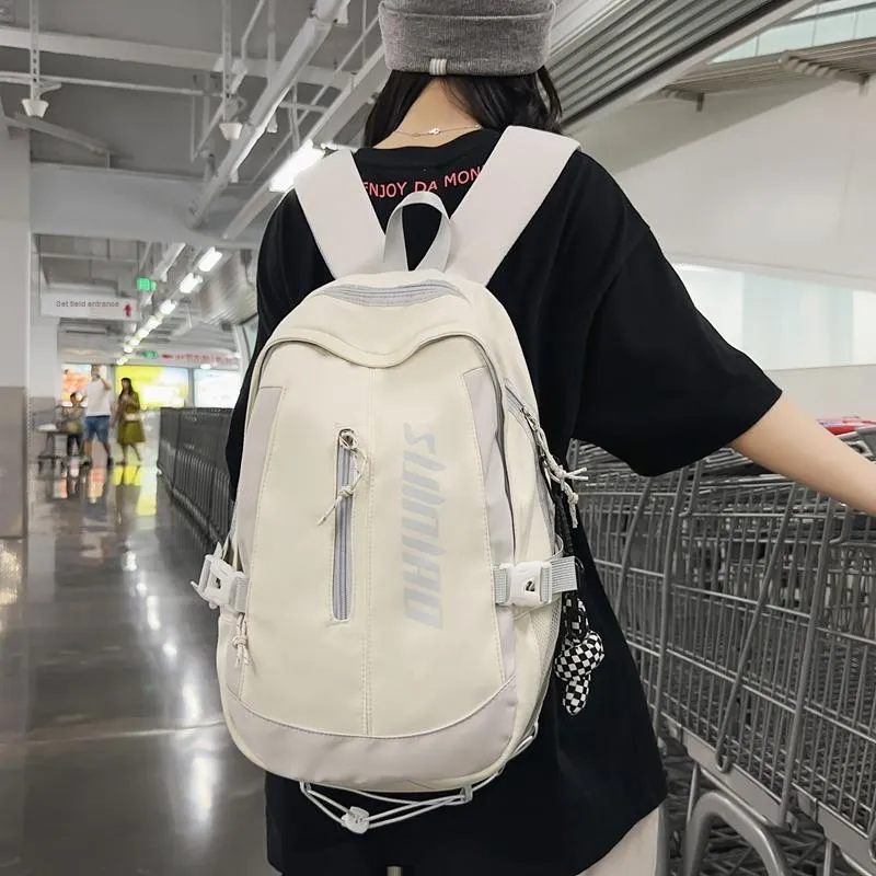 Debecca Nylon Backpack Unisex Multicolor-3