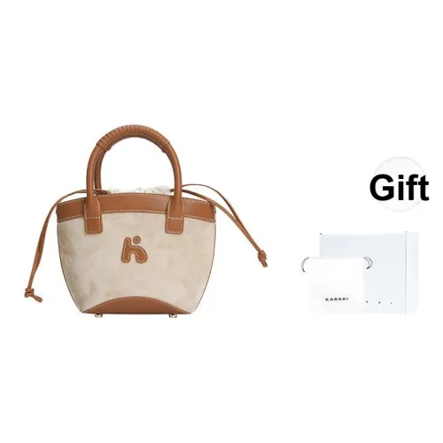 Karkki Sheepskin Leather Bag Женская Brown Brown