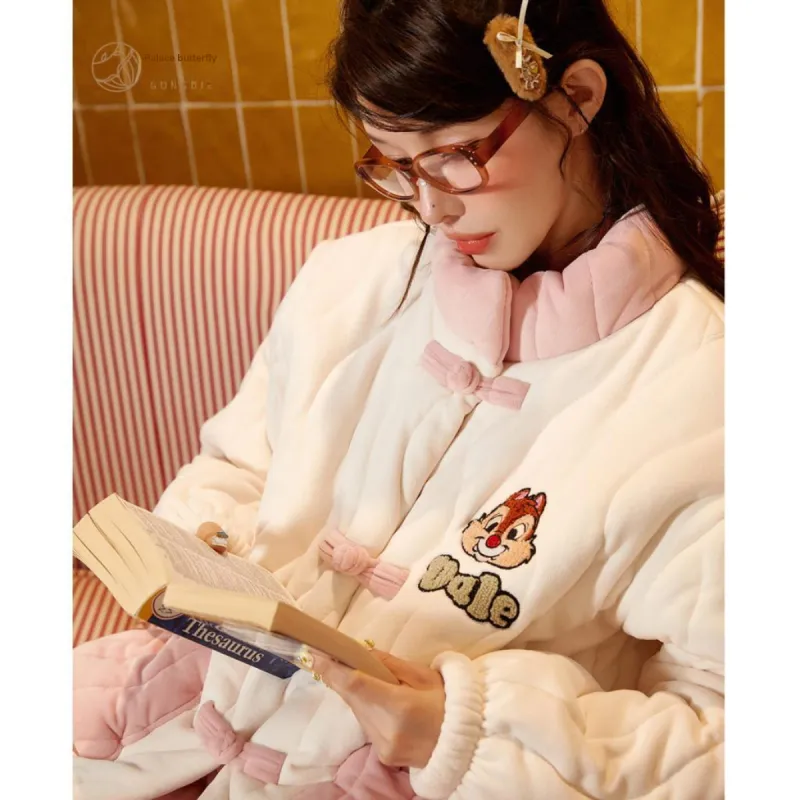 Gongdie x Disney Pajama Set Women's Pink-1