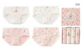 Bidet Rabbit Collaboration Underpants Box 4 Pack-Rouge Pink