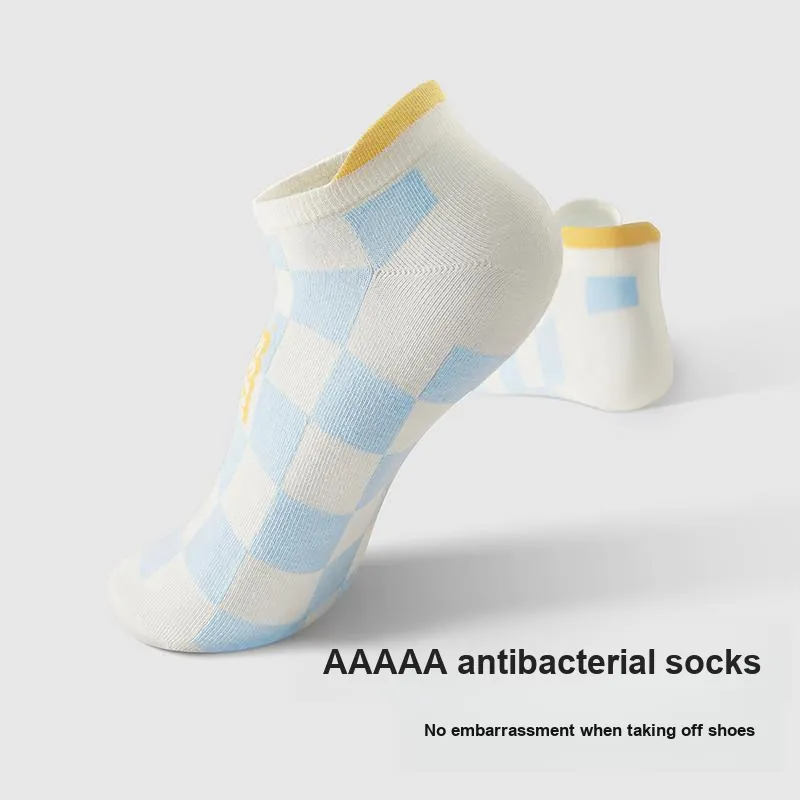 Crabsecret No Show Socks Unisex Combo Set-19