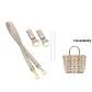 Beige Underarm Shoulder Strap+Abrasion-Resistant Buckle