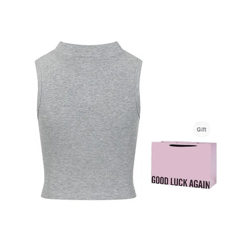 Aimilian Tank Tops Women's Heather Gray-1