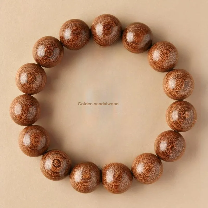 Moon Jewelry Golden Sandalwood Bracelets Unisex-2