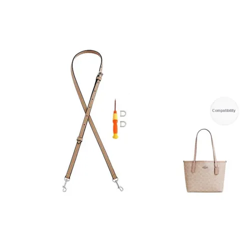 Top Grain Cow Leather Bag Shoulder Strap Women's Multicolor