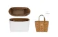 MCM Basket Bag with DuPont Paper Liner